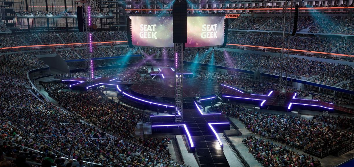 AT&T Stadium - Section 328 Seat View