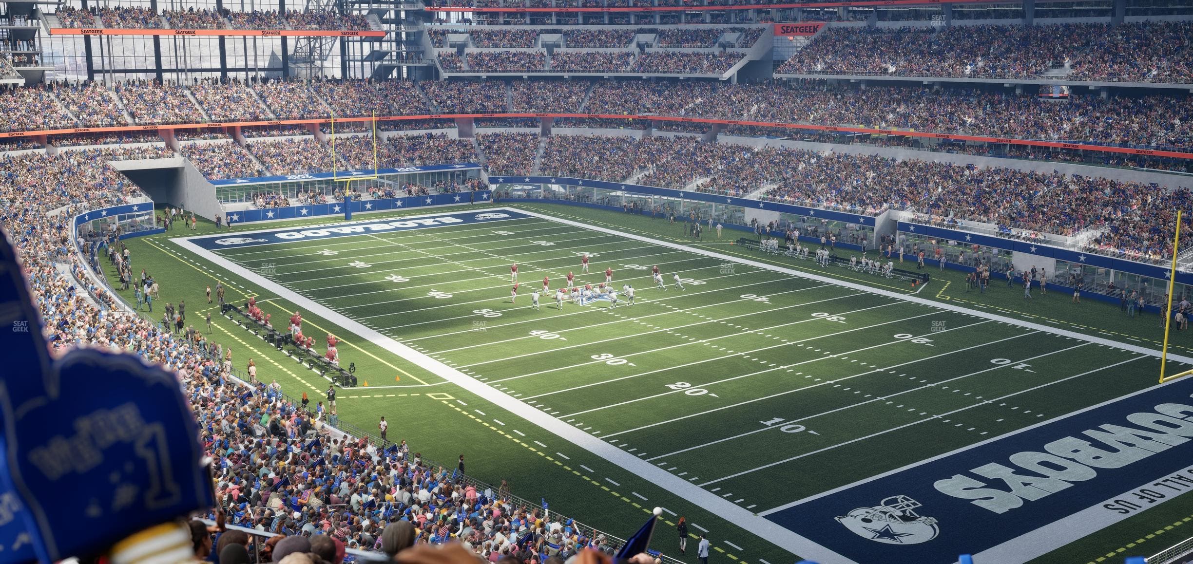 AT&T Stadium - Section 328 Seat View