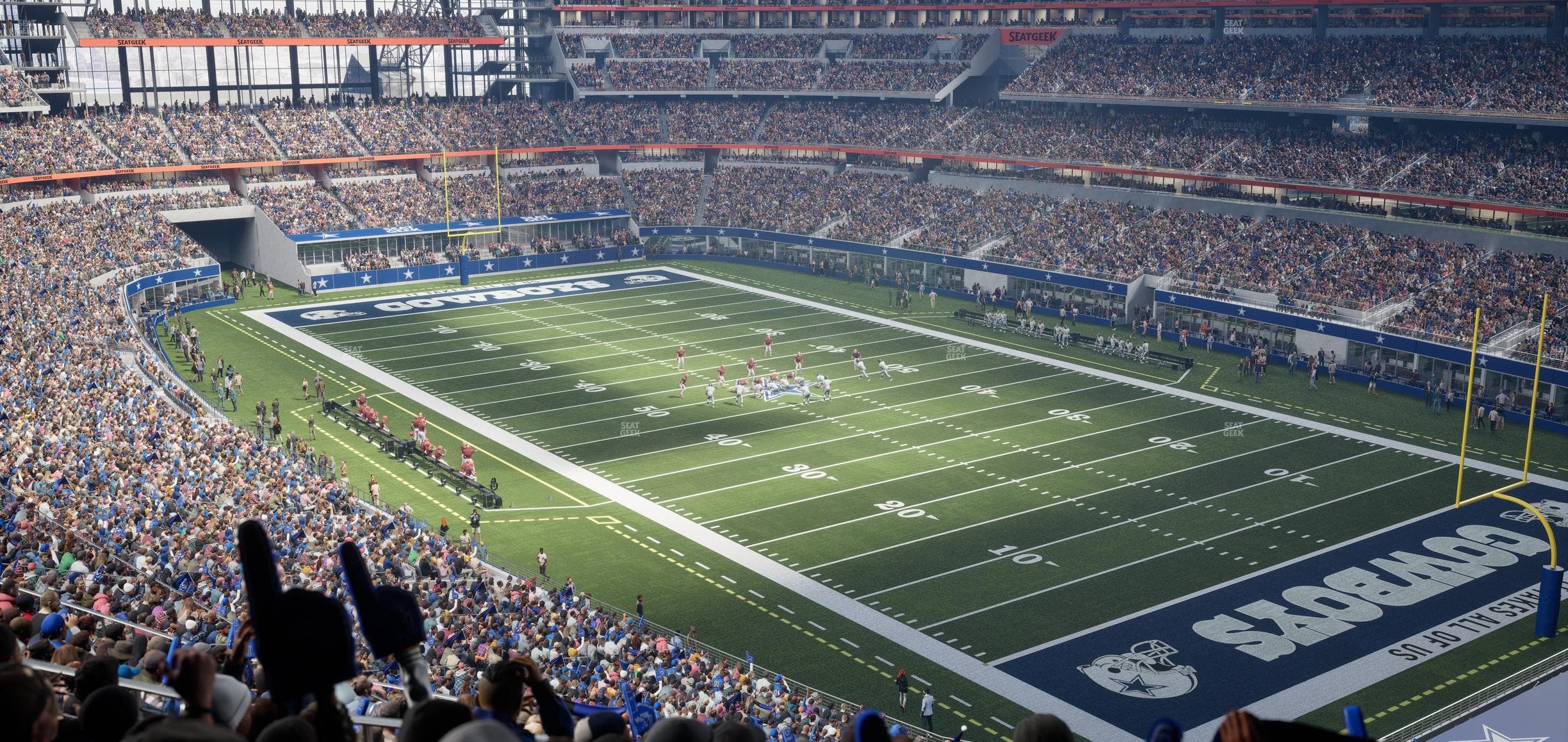 AT&T Stadium - Section 328 Seat View