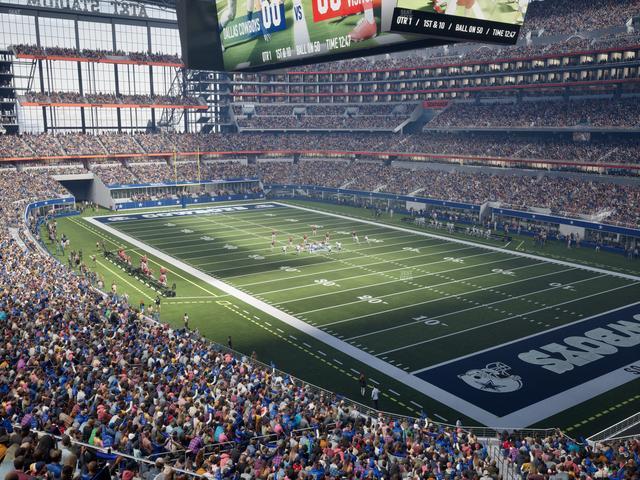 AT&T Stadium - Section 328 Seat View
