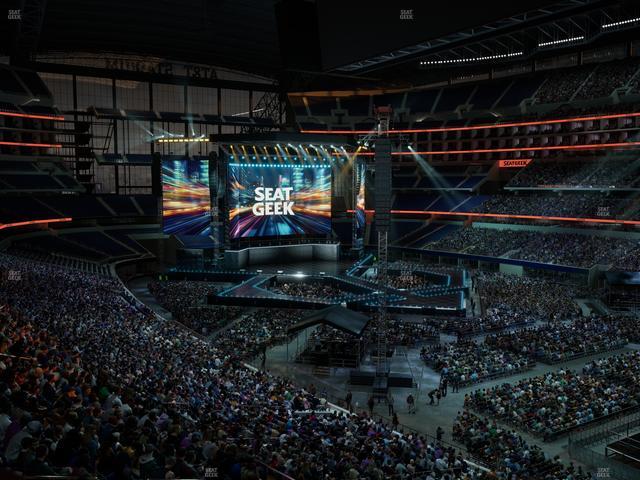 AT&T Stadium - Section 329 Seat View