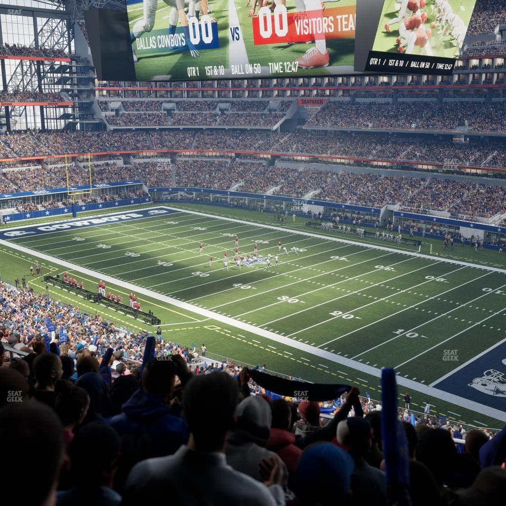 AT&T Stadium - Section 329 Seat View