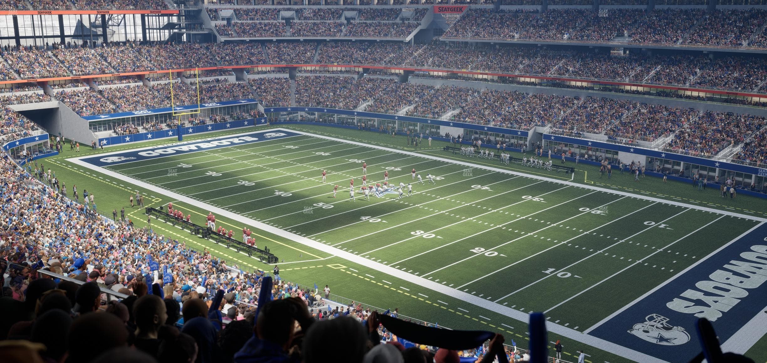 AT&T Stadium - Section 329 Seat View