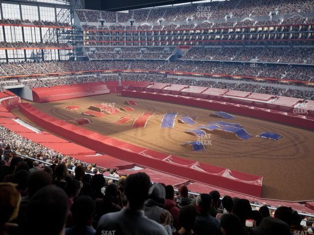 AT&T Stadium - Section 329 Seat View