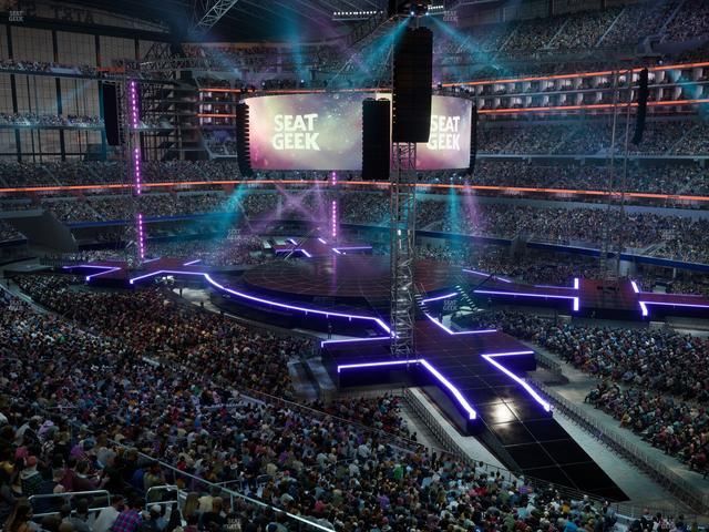 AT&T Stadium - Section 329 Seat View