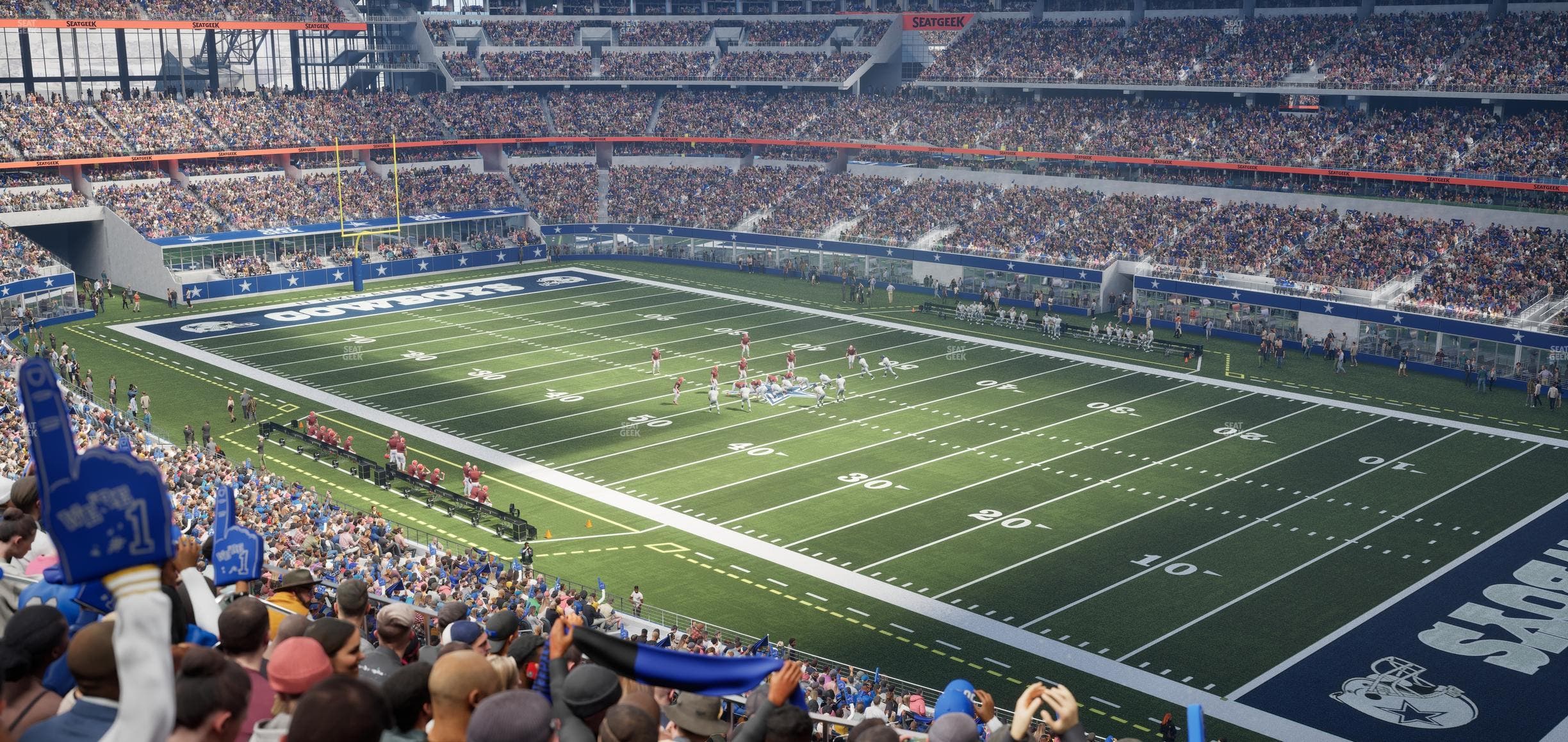 AT&T Stadium - Section 329 Seat View