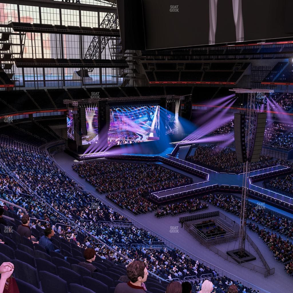 AT&T Stadium - Section 329 Seat View
