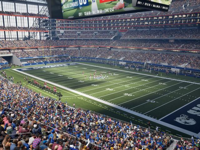 AT&T Stadium - Section 329 Seat View