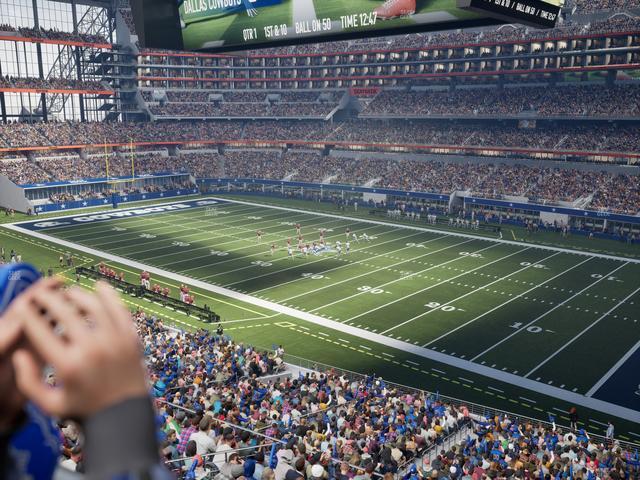 AT&T Stadium - Section 330 Seat View
