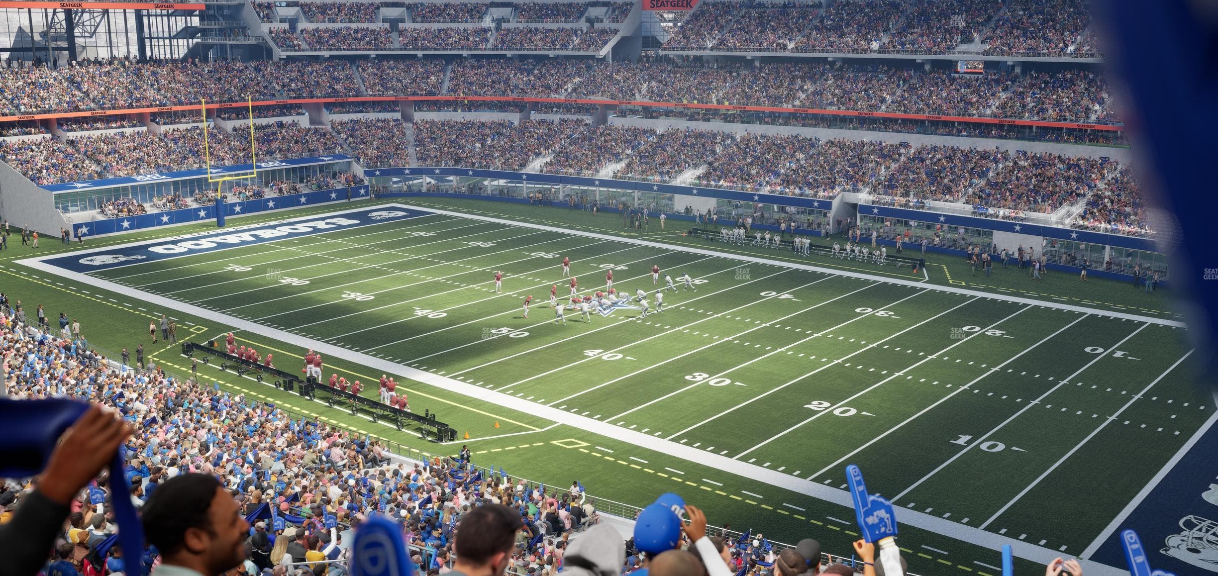 AT&T Stadium - Section 330 Seat View