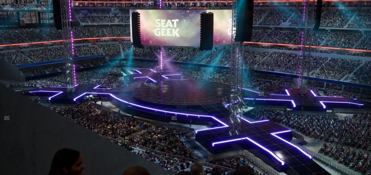 AT&T Stadium - Section 330 Seat View