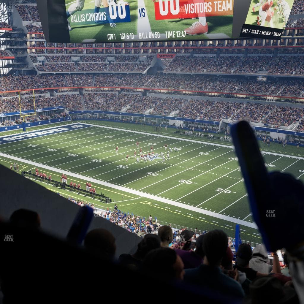 AT&T Stadium - Section 330 Seat View
