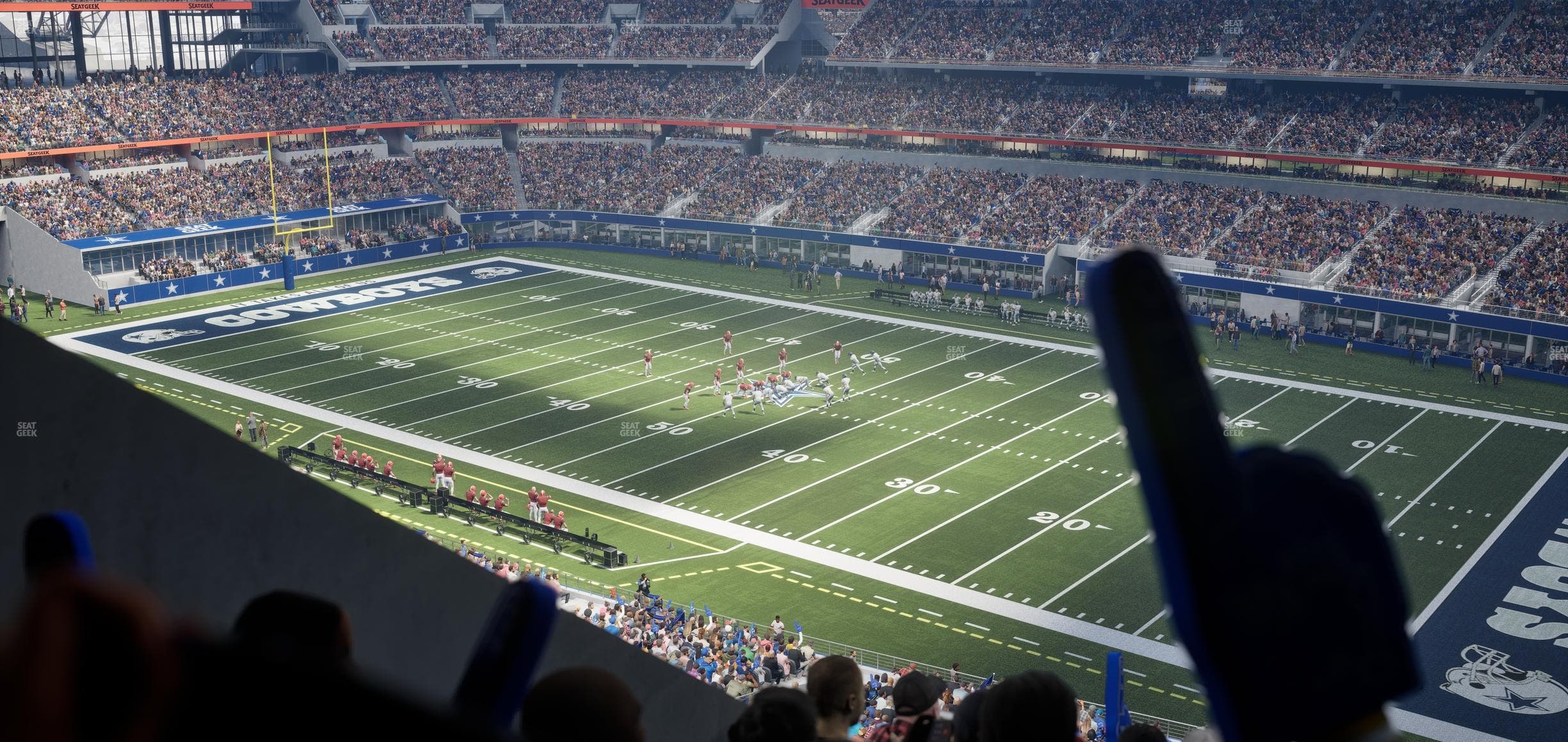 AT&T Stadium - Section 330 Seat View