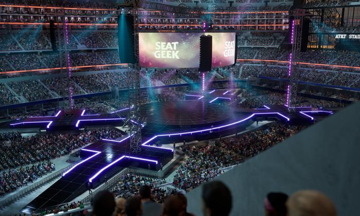 AT&T Stadium - Section 341 Seat View