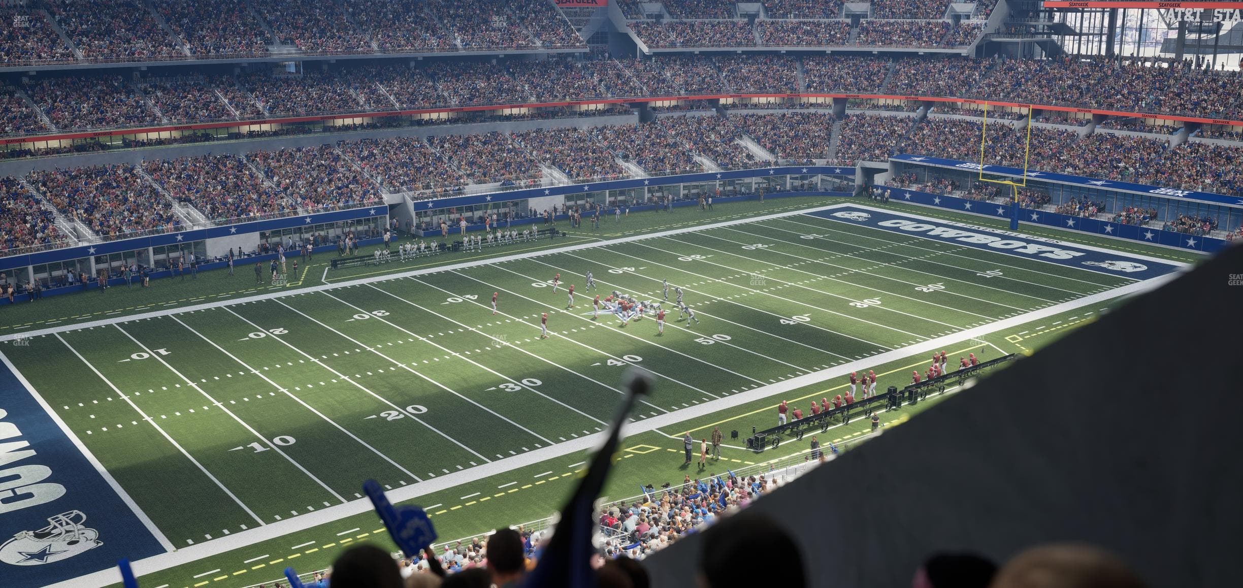 AT&T Stadium - Section 341 Seat View