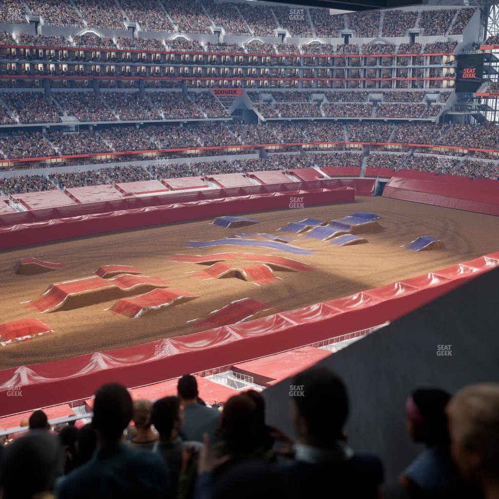 AT&T Stadium - Section 341 Seat View