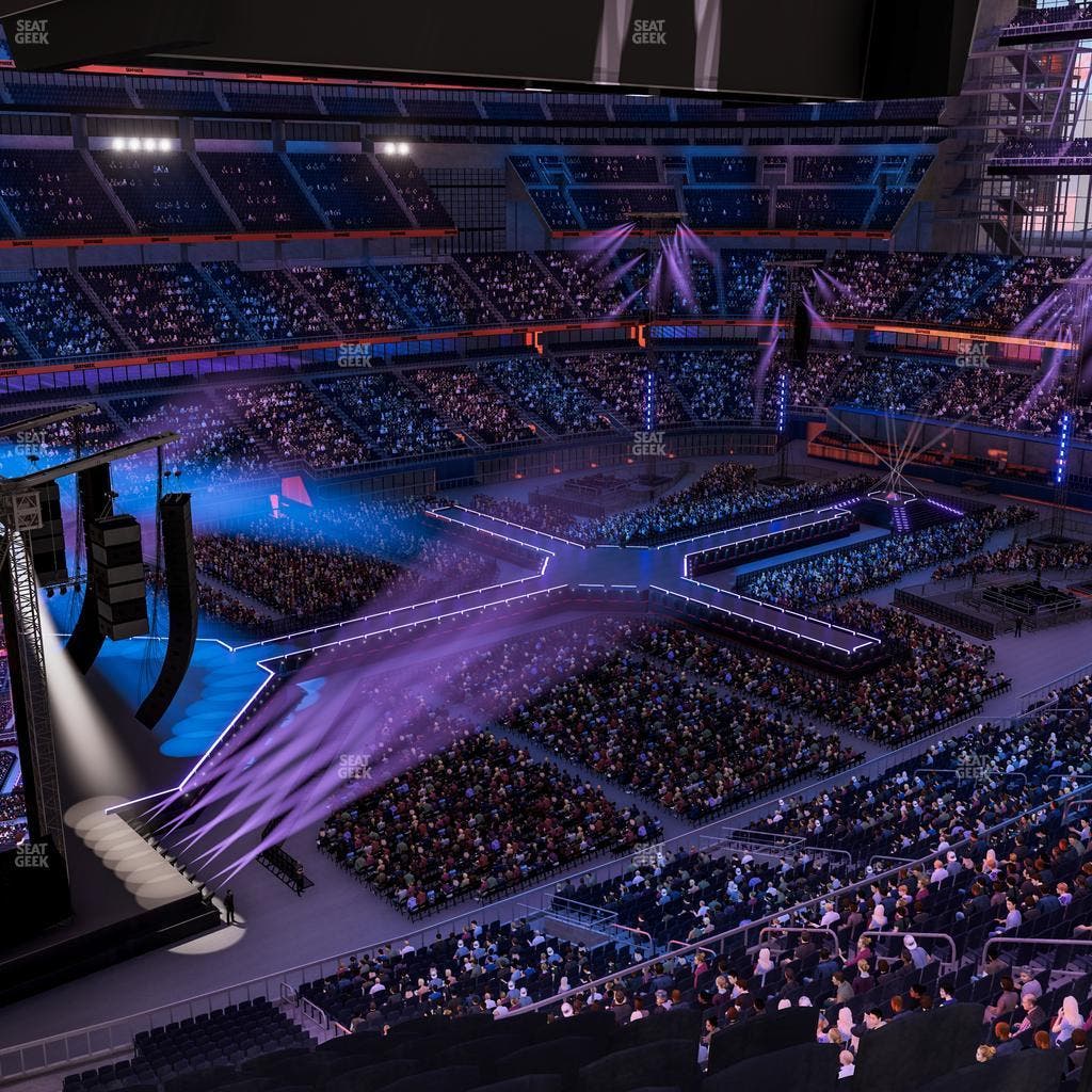 AT&T Stadium - Section 341 Seat View