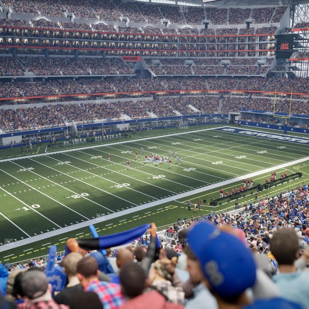 AT&T Stadium - Section 341 Seat View