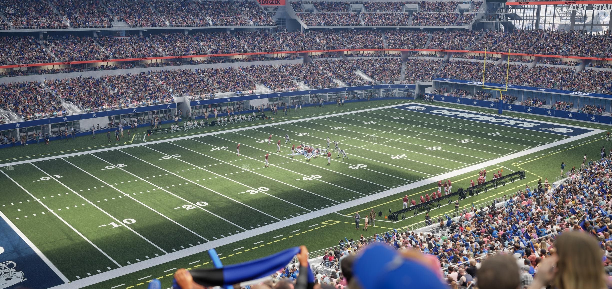 AT&T Stadium - Section 341 Seat View
