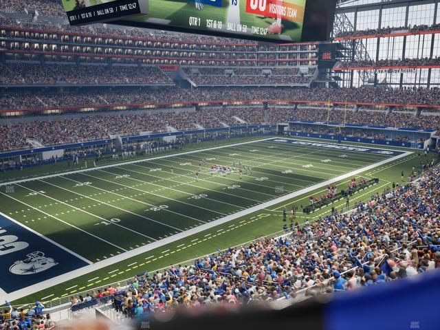 AT&T Stadium - Section 342 Seat View
