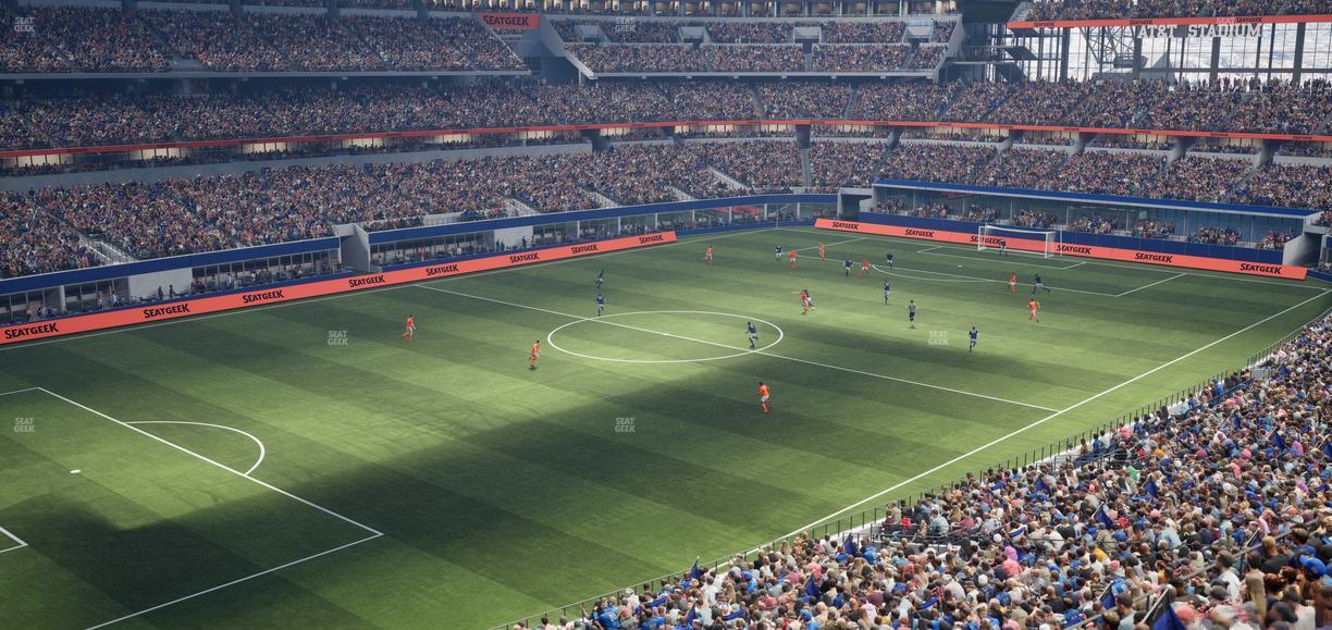 AT&T Stadium - Section 342 Seat View