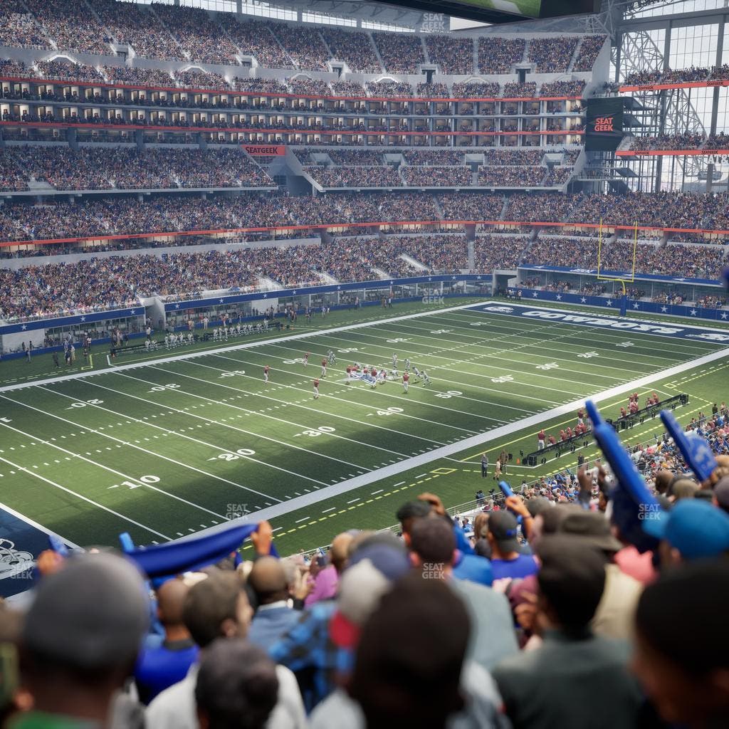 AT&T Stadium - Section 342 Seat View