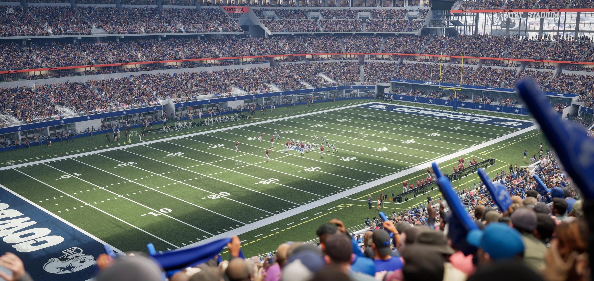 AT&T Stadium - Section 342 Seat View