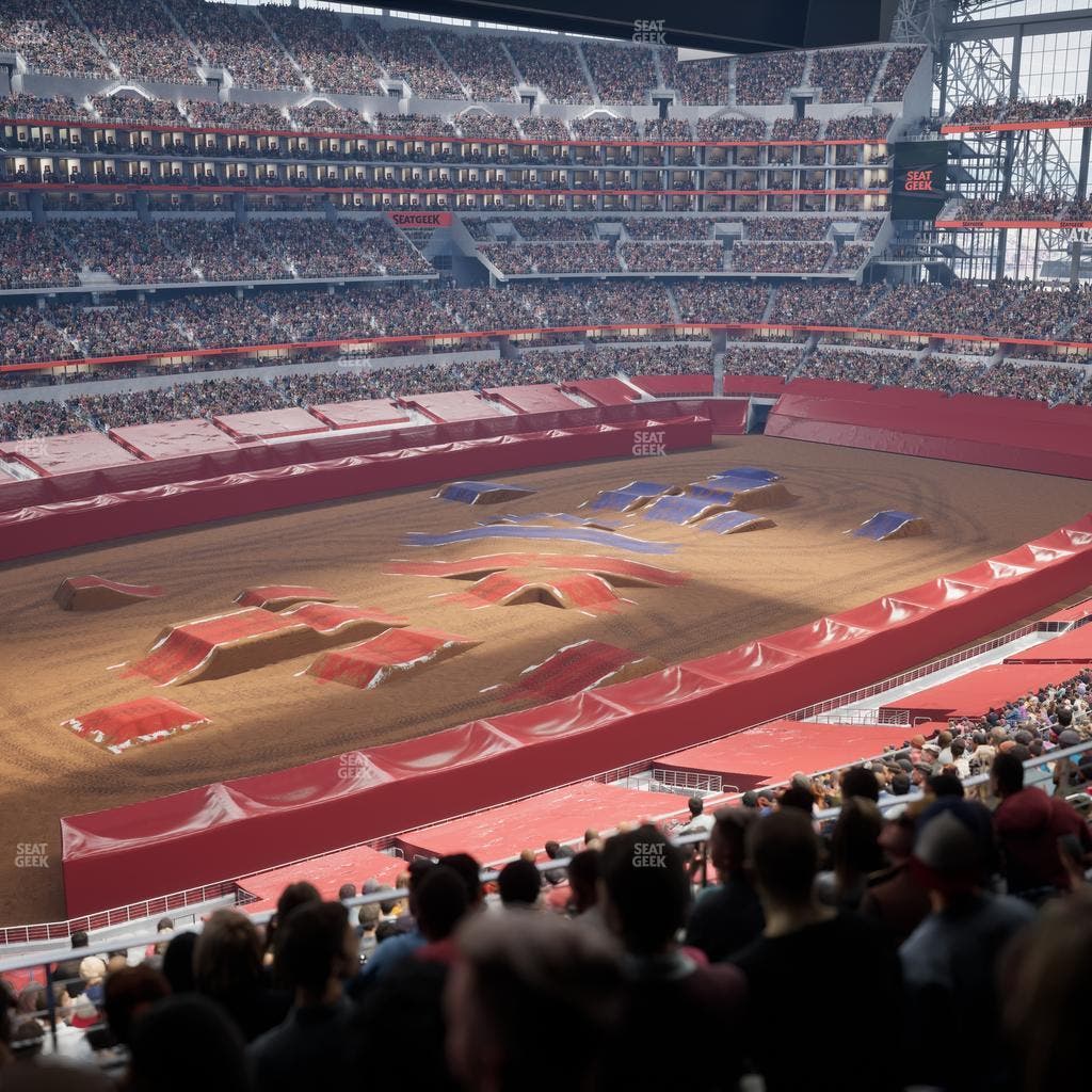 AT&T Stadium - Section 342 Seat View