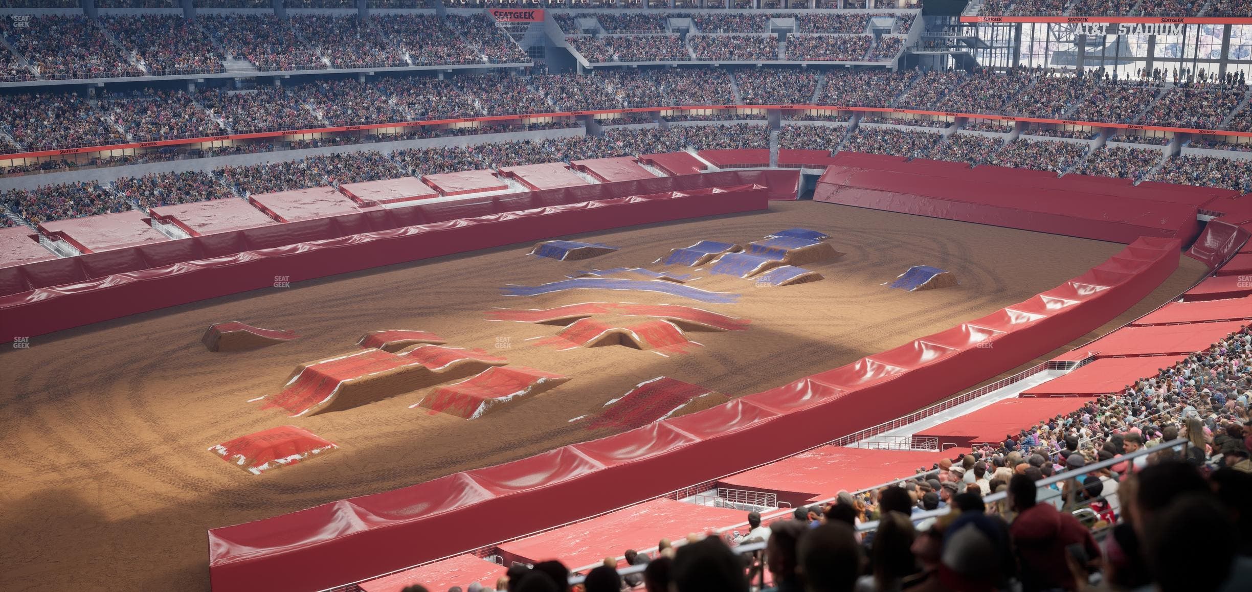 AT&T Stadium - Section 342 Seat View