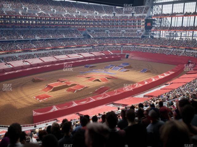 AT&T Stadium - Section 342 Seat View
