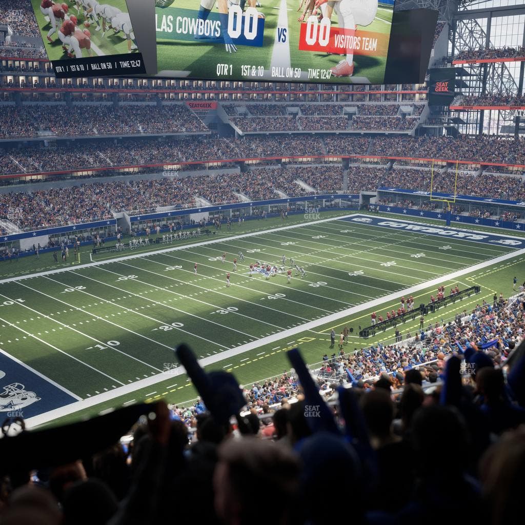 AT&T Stadium - Section 342 Seat View