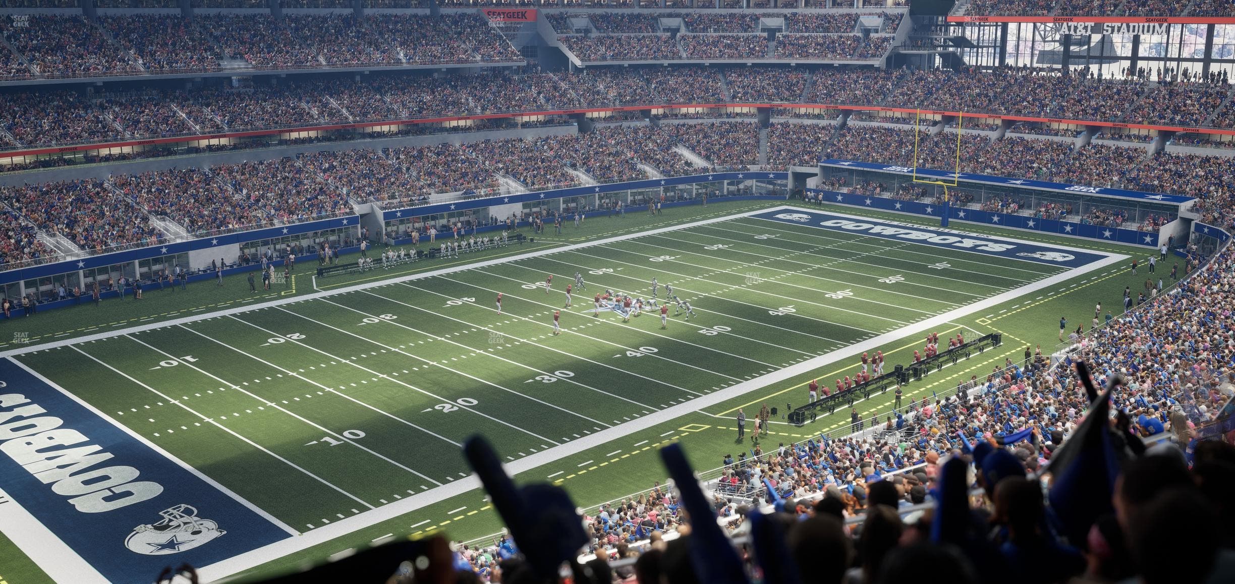 AT&T Stadium - Section 342 Seat View