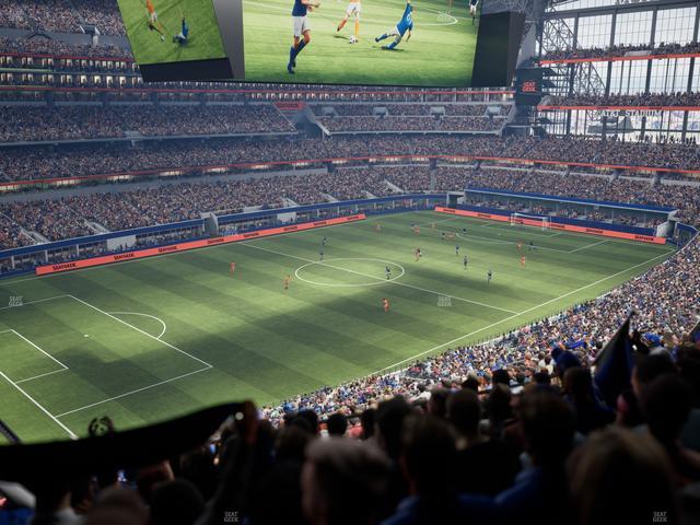 AT&T Stadium - Section 342 Seat View