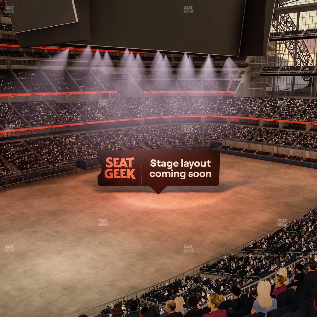 AT&T Stadium - Section 342 Seat View