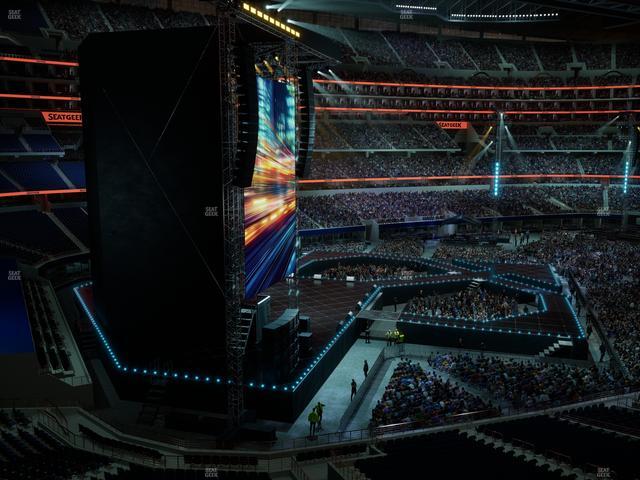 AT&T Stadium - Section 342 Seat View