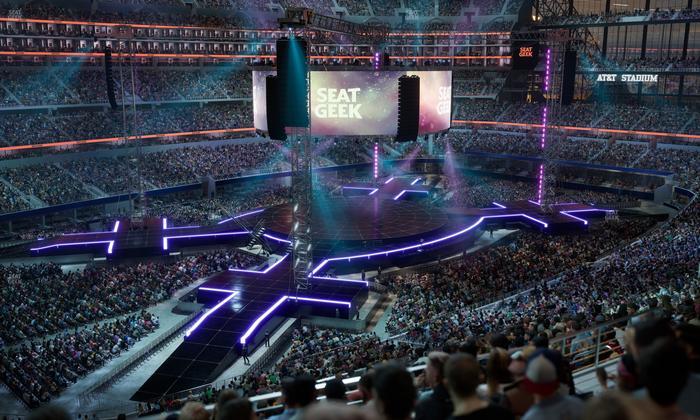 AT&T Stadium - Section 342 Seat View