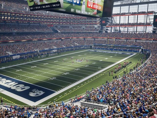 AT&T Stadium - Section 343 Seat View