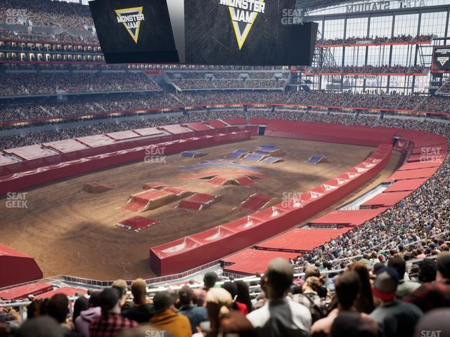 AT&T Stadium - Section 343 Seat View AT&T Stadium - Section 343 Seat View