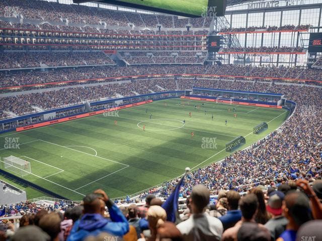 AT&T Stadium - Section 343 Seat View
