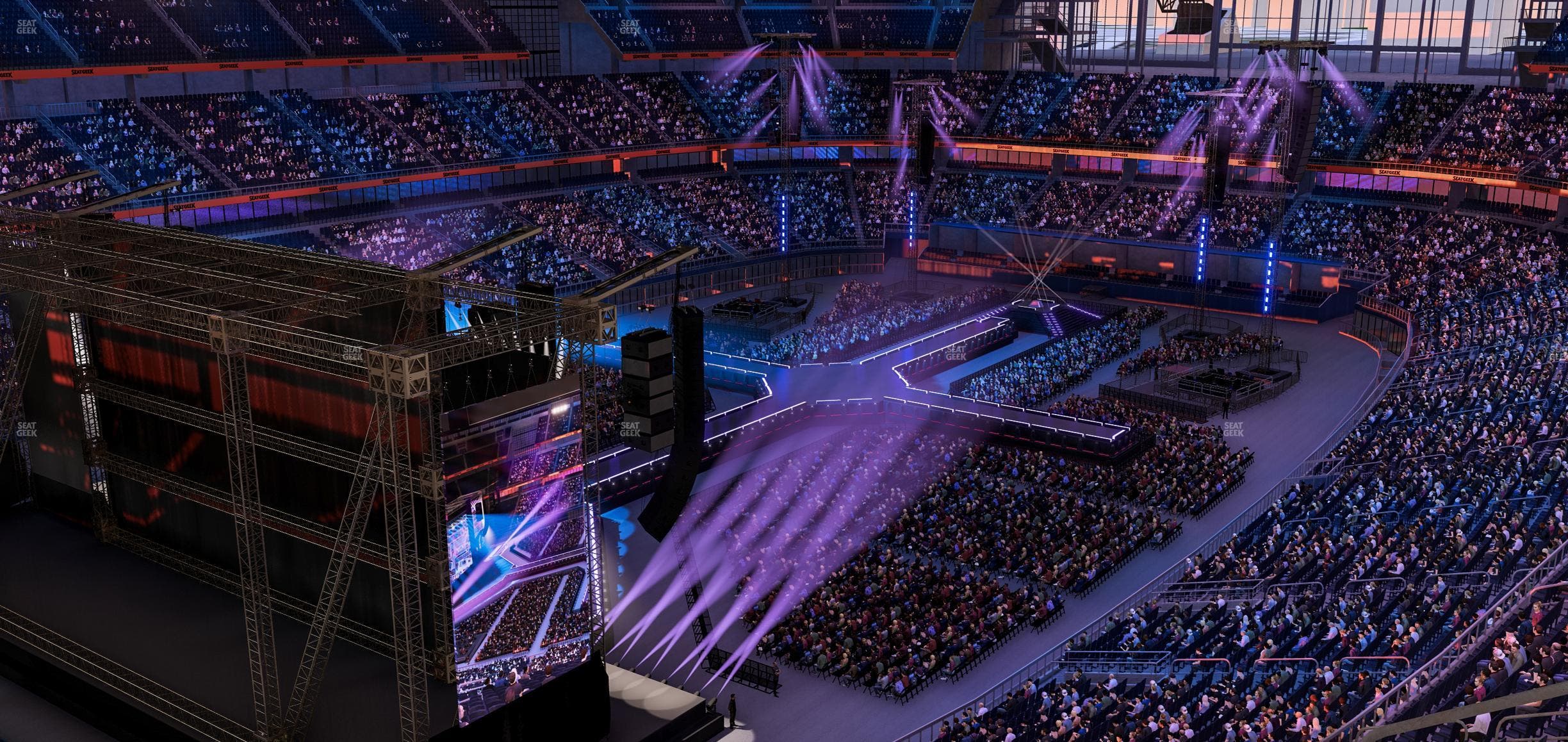 AT&T Stadium - Section 343 Seat View