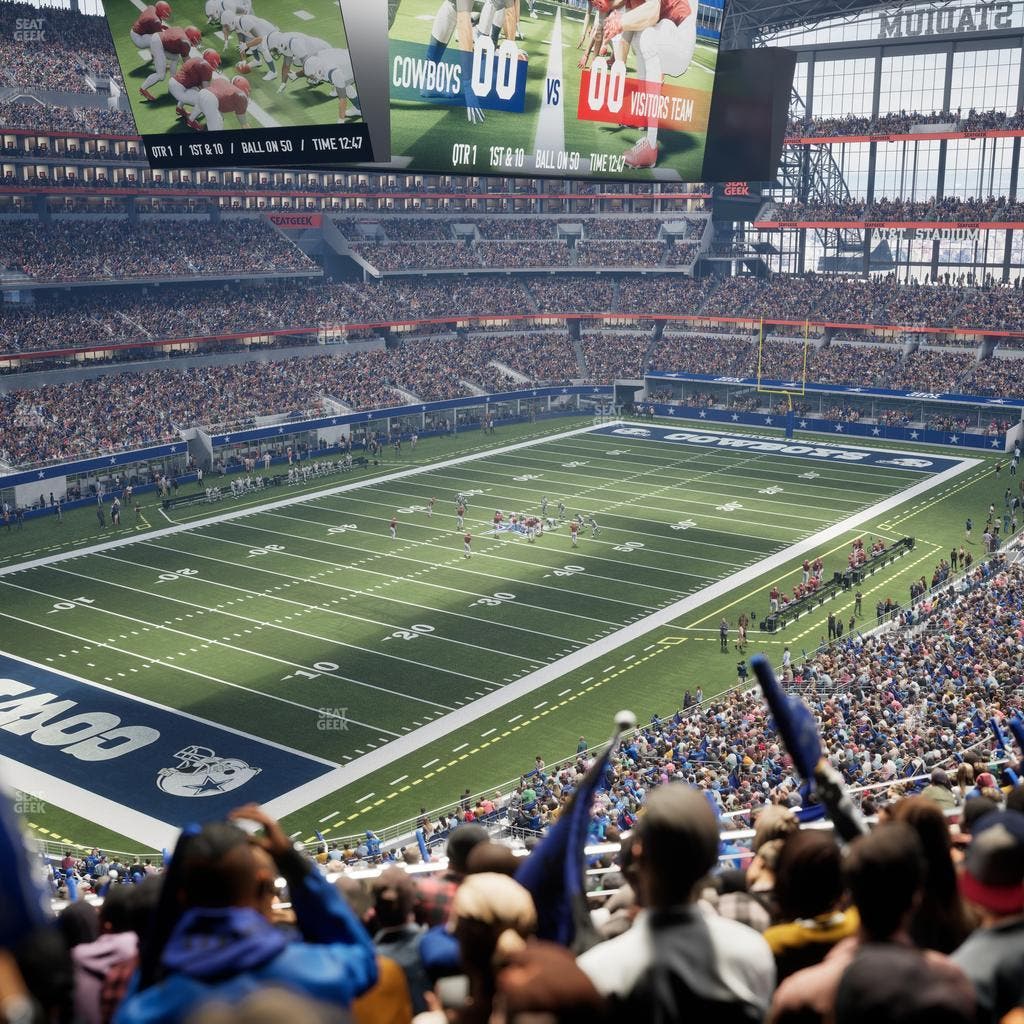 AT&T Stadium - Section 343 Seat View