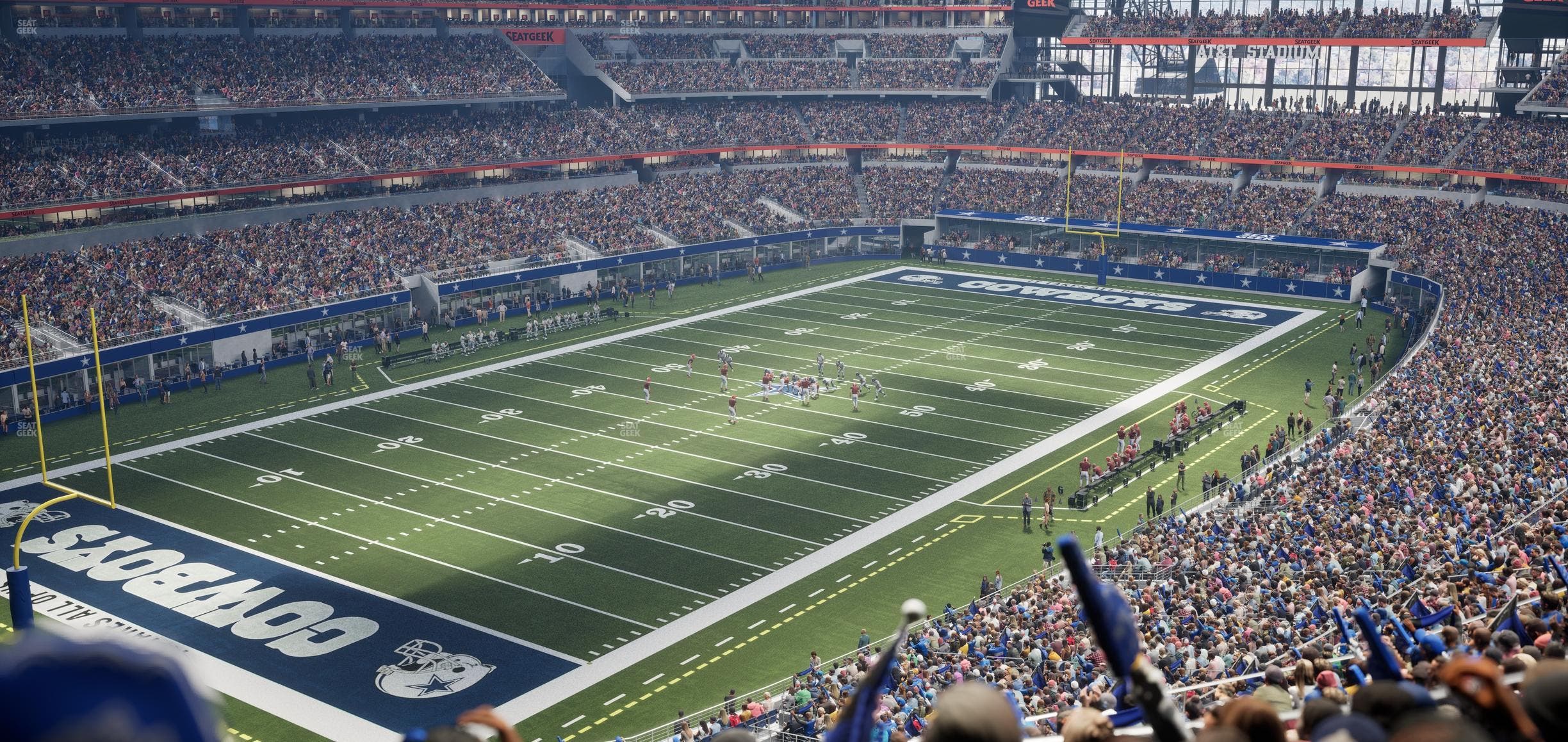 AT&T Stadium - Section 343 Seat View