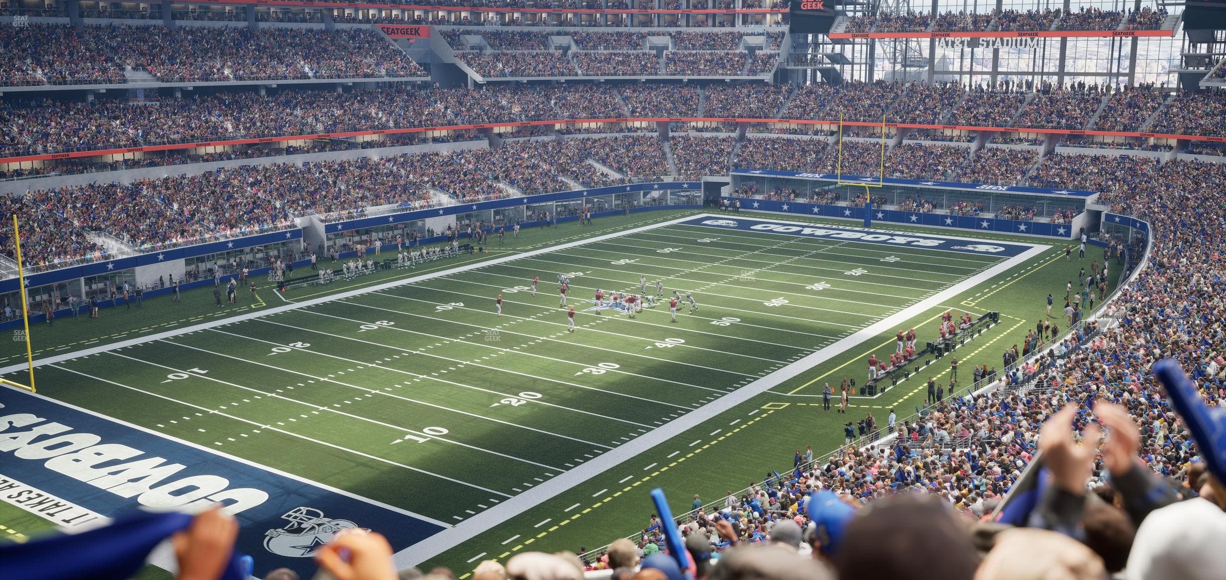 AT&T Stadium - Section 343 Seat View