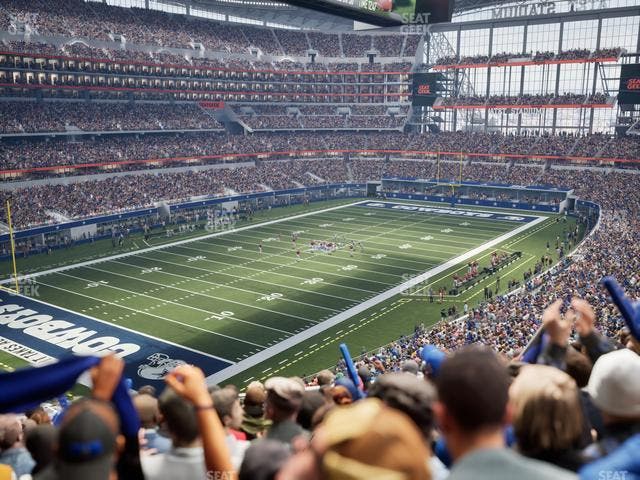 AT&T Stadium - Section 343 Seat View