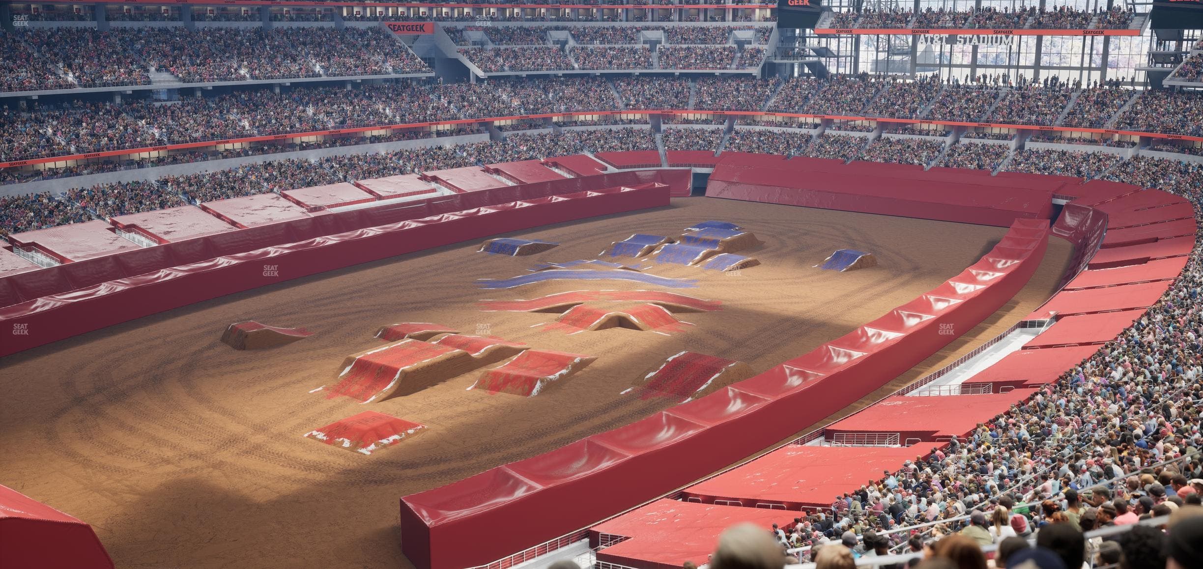 AT&T Stadium - Section 343 Seat View