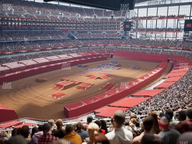 AT&T Stadium - Section 343 Seat View