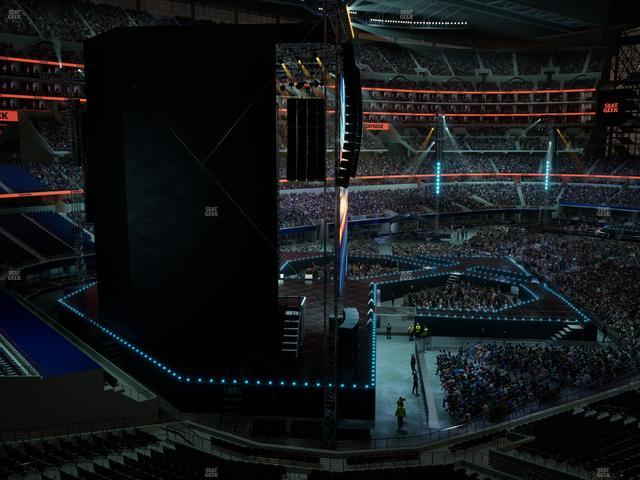 AT&T Stadium - Section 343 Seat View