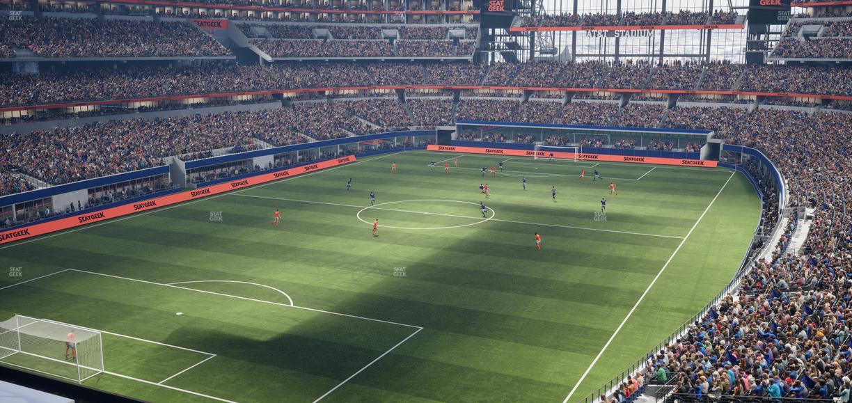 AT&T Stadium - Section 344 Seat View