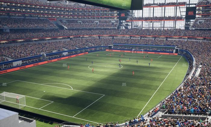 AT&T Stadium - Section 344 Seat View