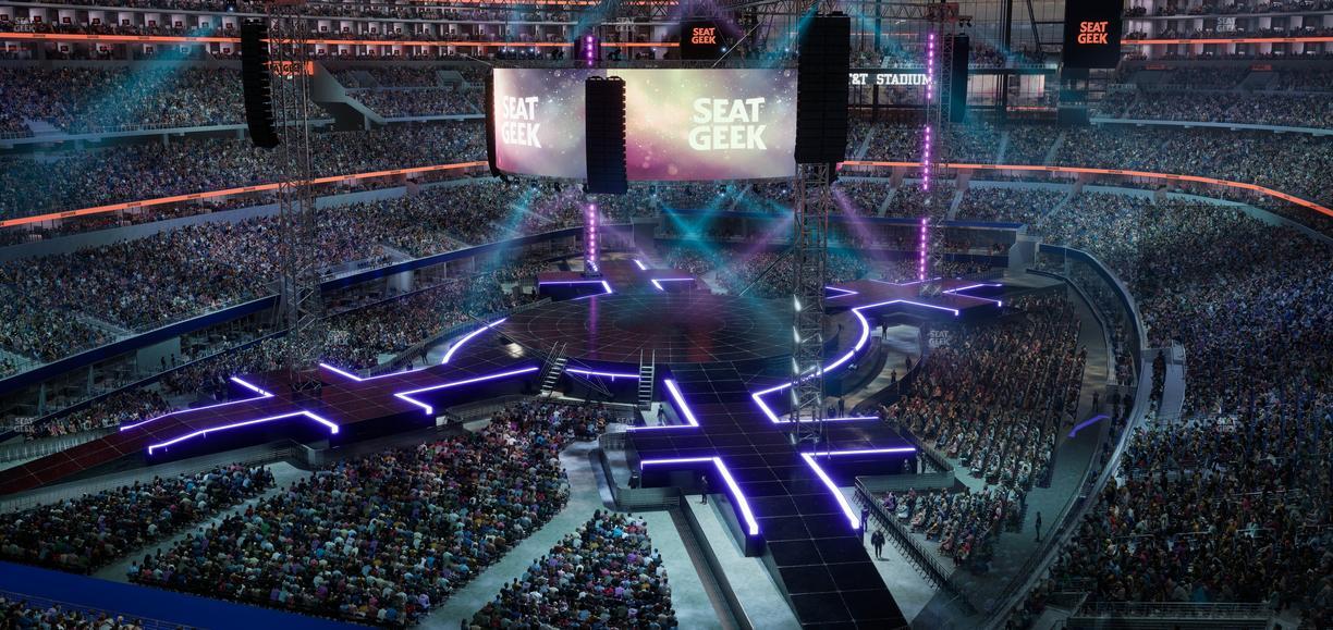 AT&T Stadium - Section 344 Seat View